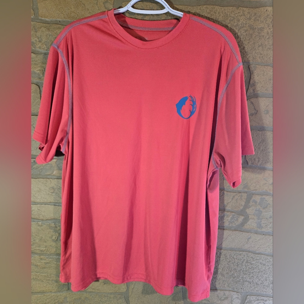 The American Outdoorsman Fishing Tee Shirt Men's Size XXL
